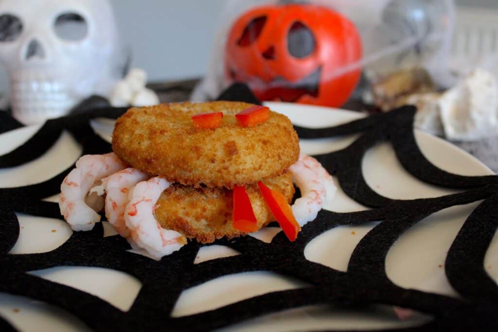 Fishcake Spider Halloween Food Ideas Fish Jenkins & Son Fishmonger