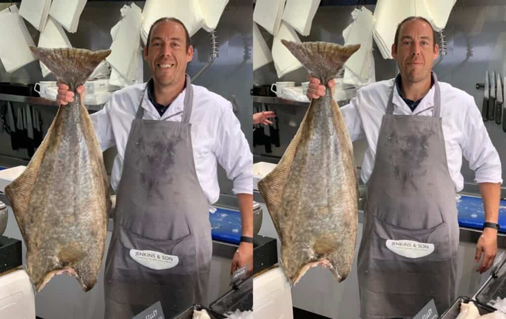 What fish is in season in November? Halibut Jenkins & Son Fishmongers of Deal, Kent