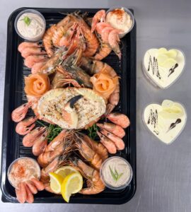 Jenkins and Son Fishmongers Valentines Platter Deal Kent