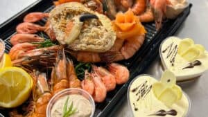 Jenkins and Son Fishmongers Valentines Day Platter